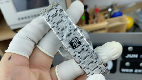 APS Factory Audemars Piguet Royal Oak Frosted 15410 - 图片 8