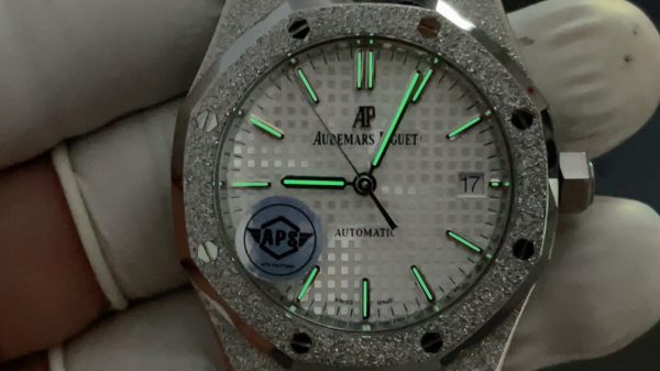 APS Factory Audemars Piguet Royal Oak Frosted 15450 - 图片 9