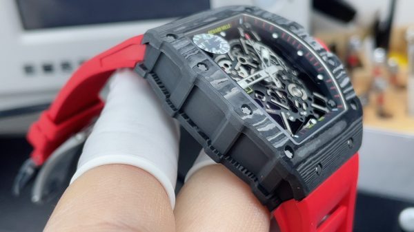 ZF Factory Richard Mille RM35-02 V3 Red Rubber Strap - 图片 4