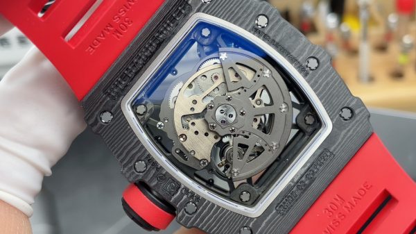 ZF Factory Richard Mille RM35-02 V3 Red Rubber Strap - 图片 6