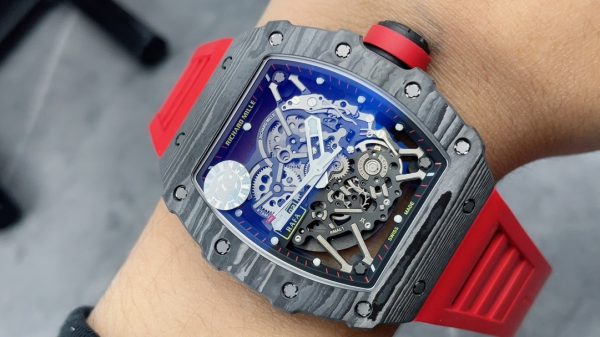 ZF Factory Richard Mille RM35-02 V3 Red Rubber Strap - 图片 8